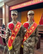 积极参取学校征兵宣传志